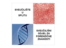 Sveučilišni odjel za forenzične znanosti, logo